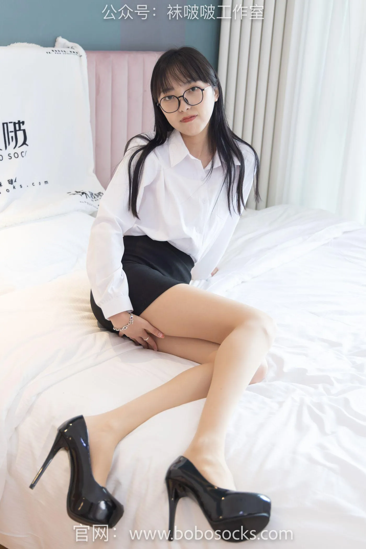 [BoBoSocks袜啵啵]NO.094 稚予-高跟鞋、肉丝 [139P]插图4